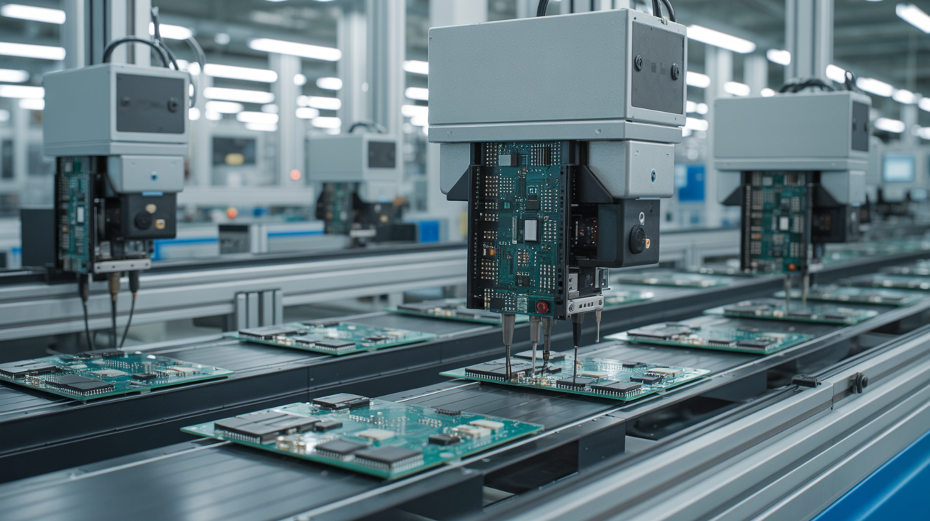 Elektronica productielijn met SMD assemblage
